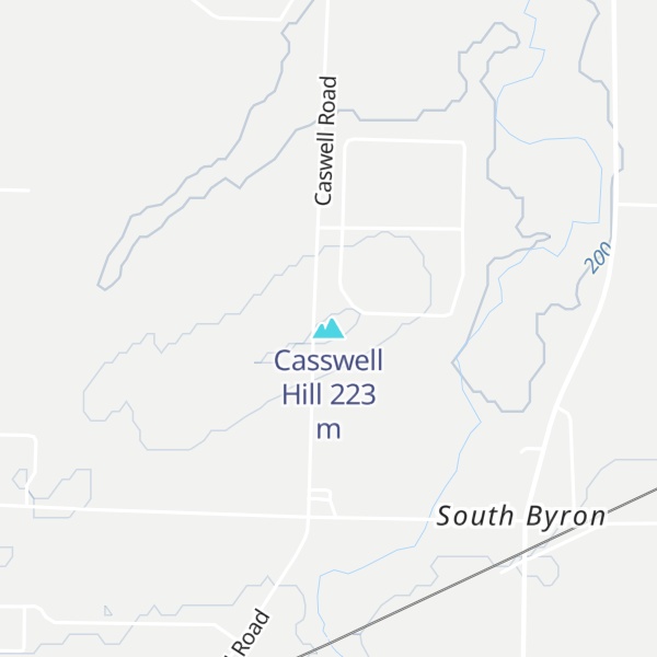 Map of Casswell Hill