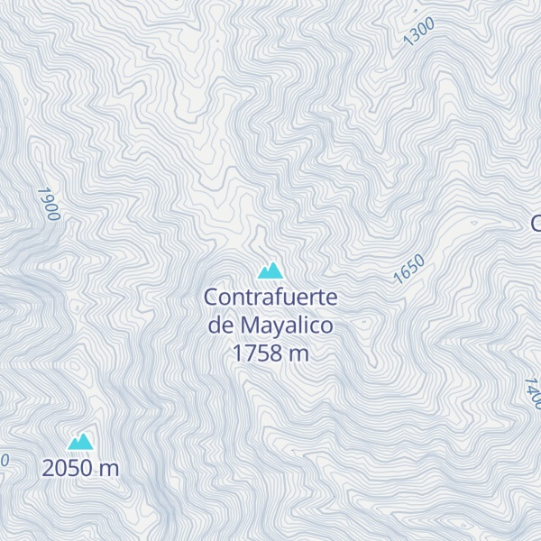 Map of Contrafuerte de Mayalico