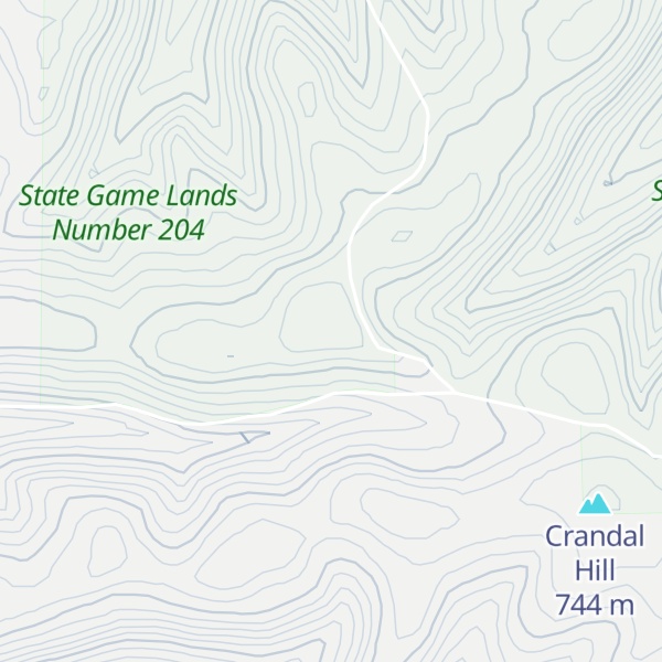 Map of Negro Hill