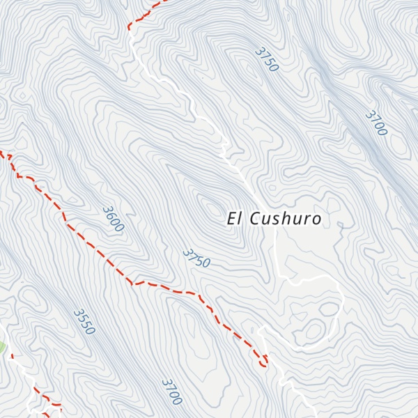 Map of Cerro Chaupe