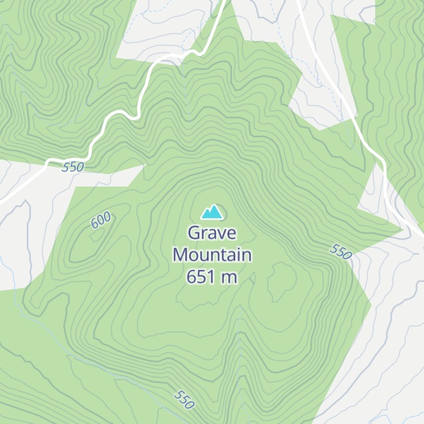 Map of Grave Mountain