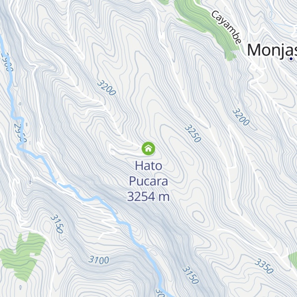 Map of Hato Pucara