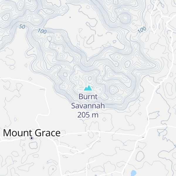 Map of Burnt Savannah