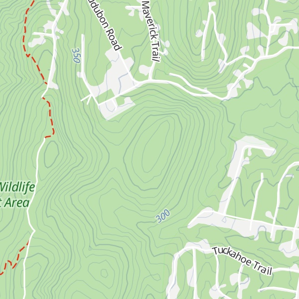 Map of Hedges Mountain