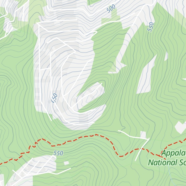 Map of High Knob