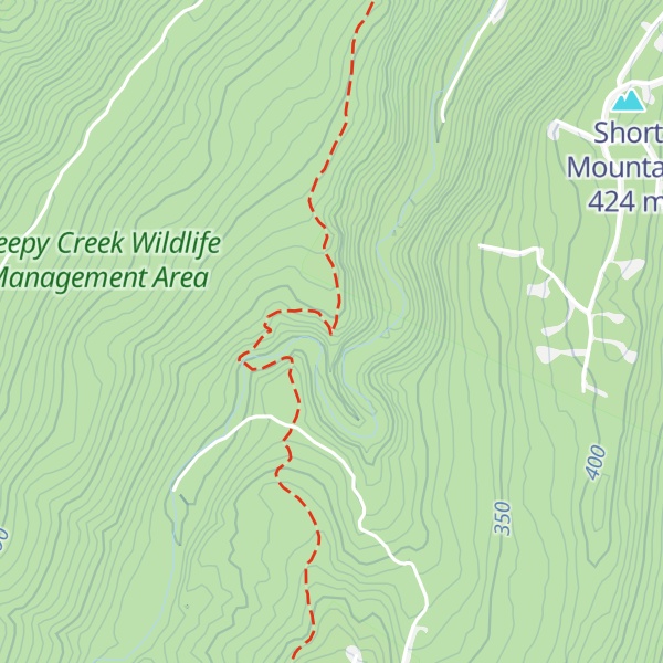 Map of Devils Nose