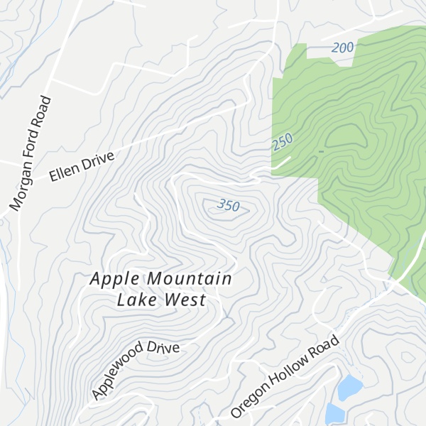 Map of Wildcat Knob