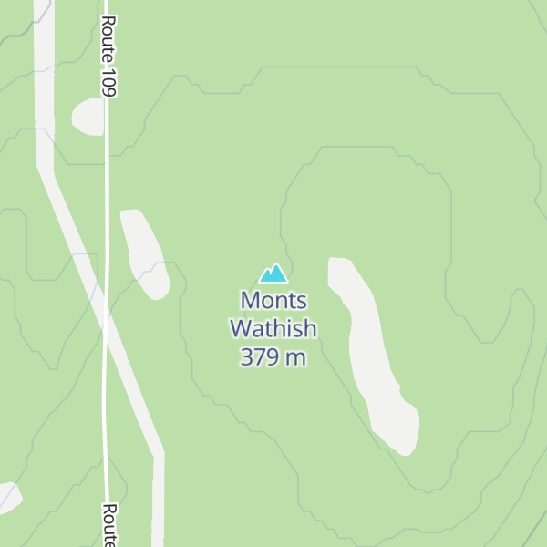 Map of Monts Wathish