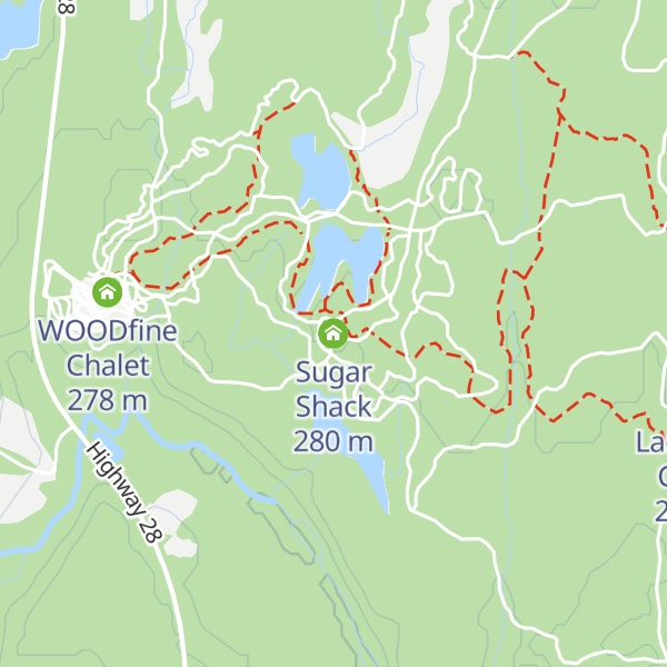 Map of Sugar Shack