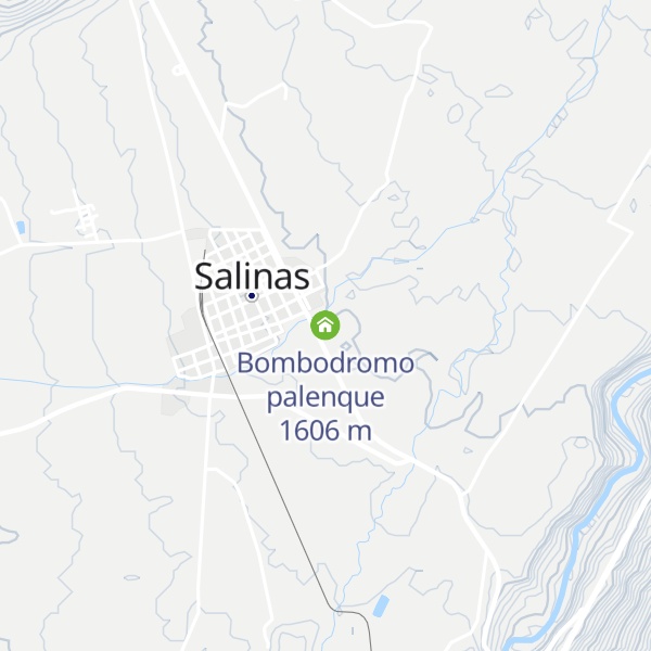 Map of Bombodromo palenque