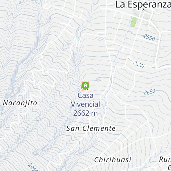 Map of Casa Vivencial