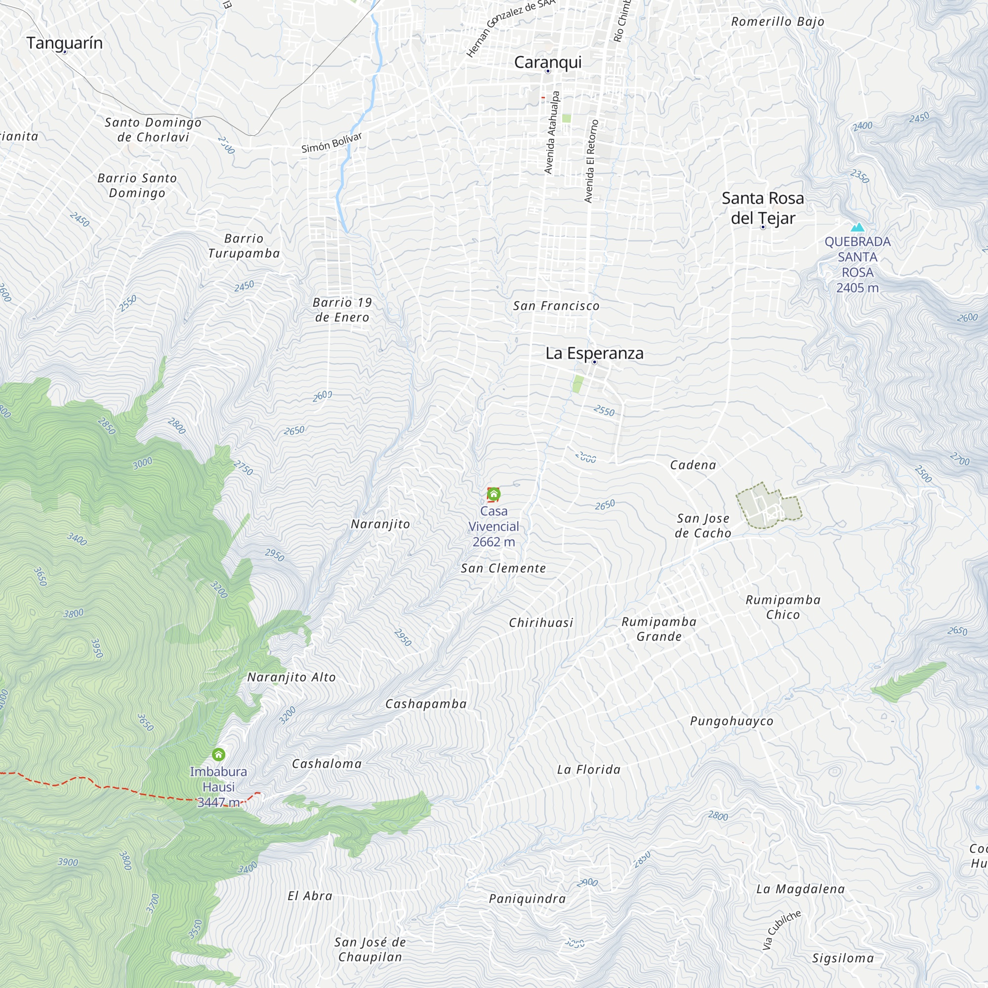 Casa Vivencial map