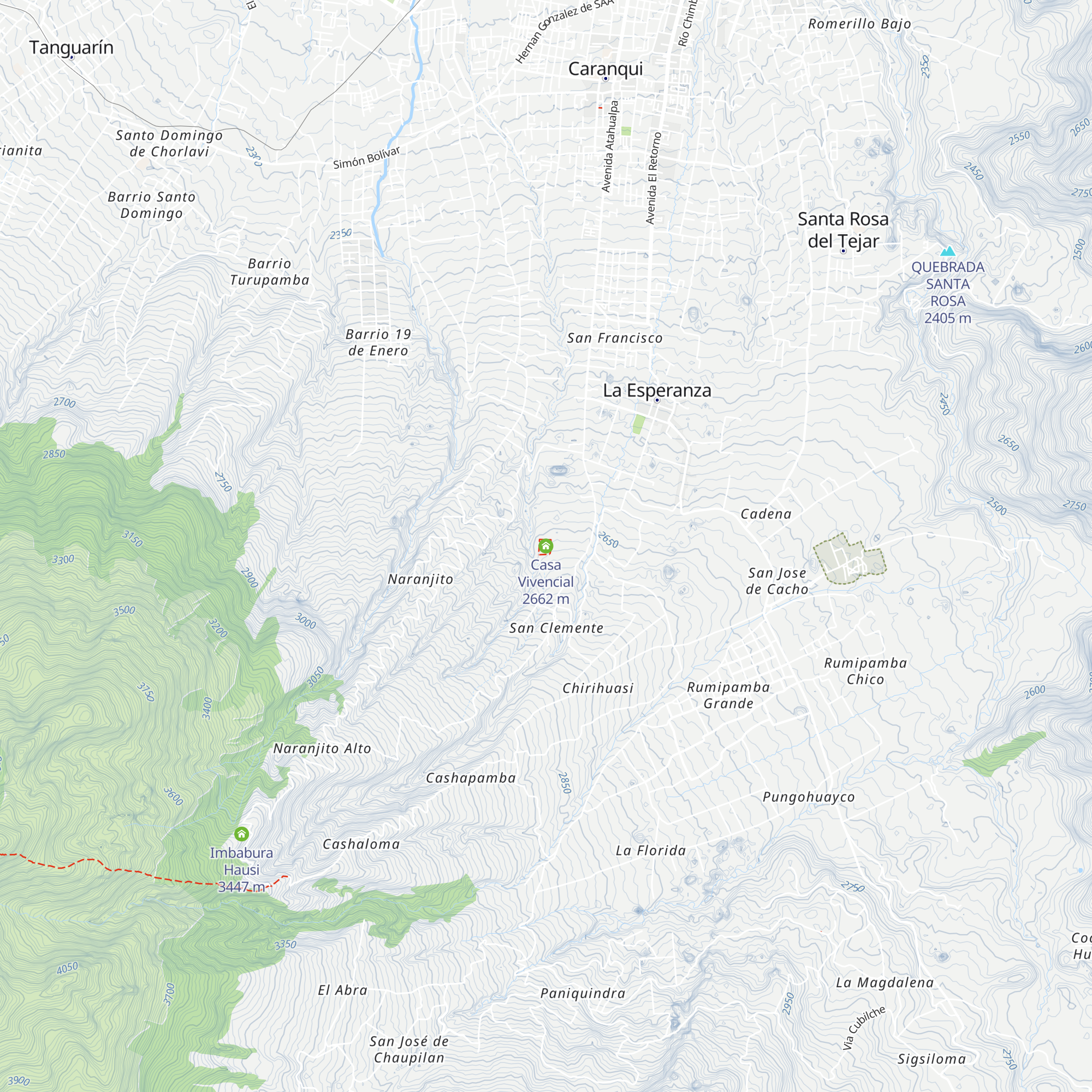Casa Vivencial map