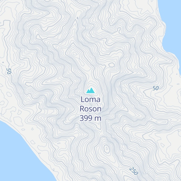 Map of Loma Roson