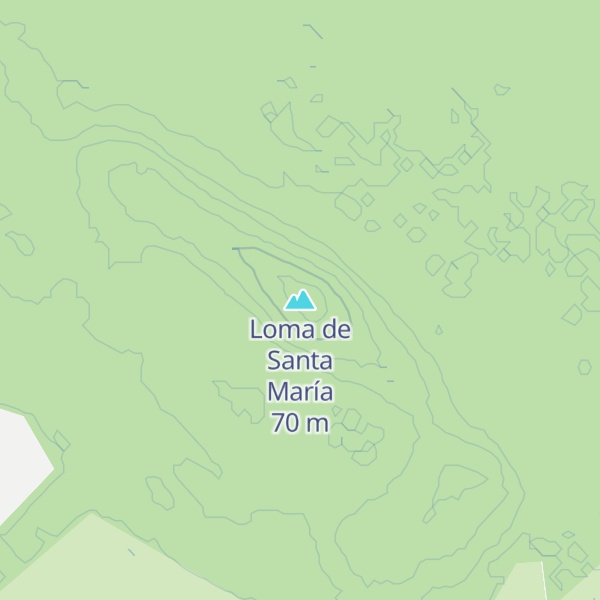 Map of Loma de Santa María