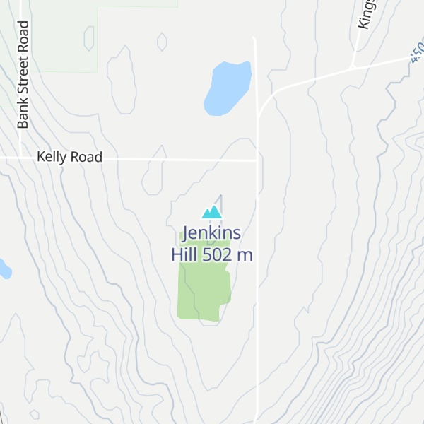 Map of Jenkins Hill