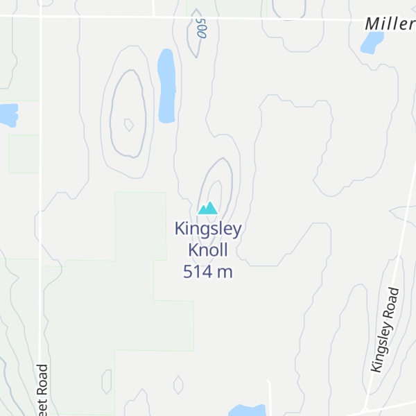 Map of Kingsley Knoll