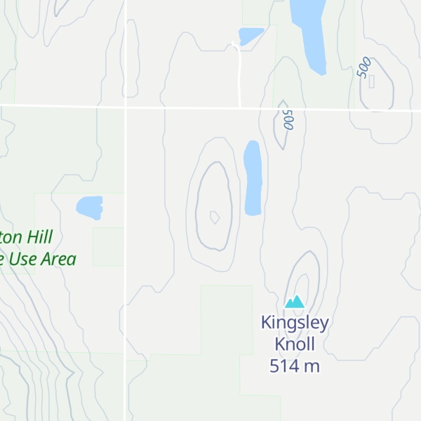 Map of Fox Hill