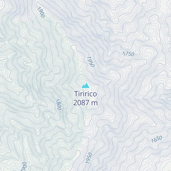 Map of Tiririco
