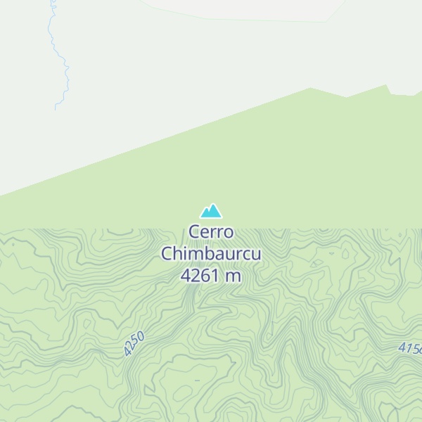 Map of Cerro Chimbaurcu