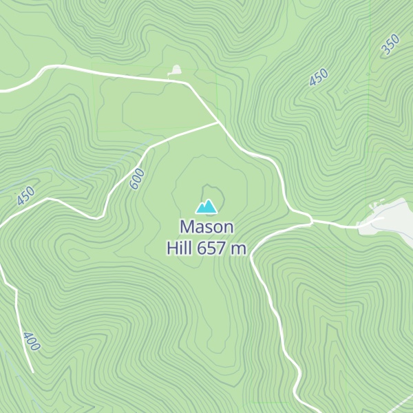 Map of Mason Hill