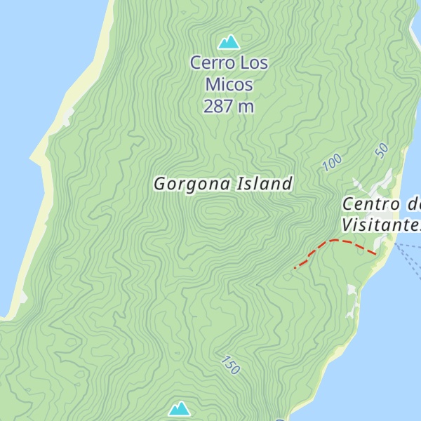 Map of Cerro La Trinidad