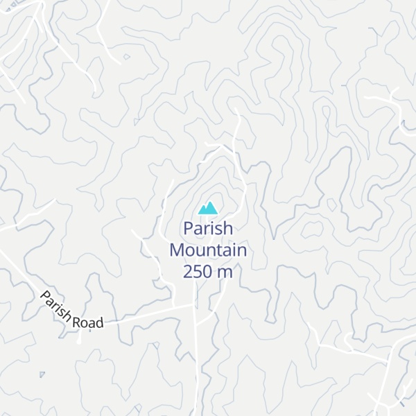 Map of Parish Mountain
