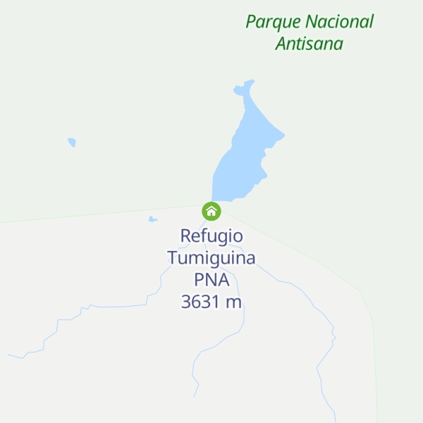 Map of Refugio Tumiguina PNA