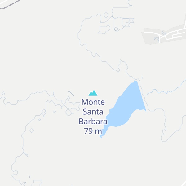Map of Monte Santa Barbara