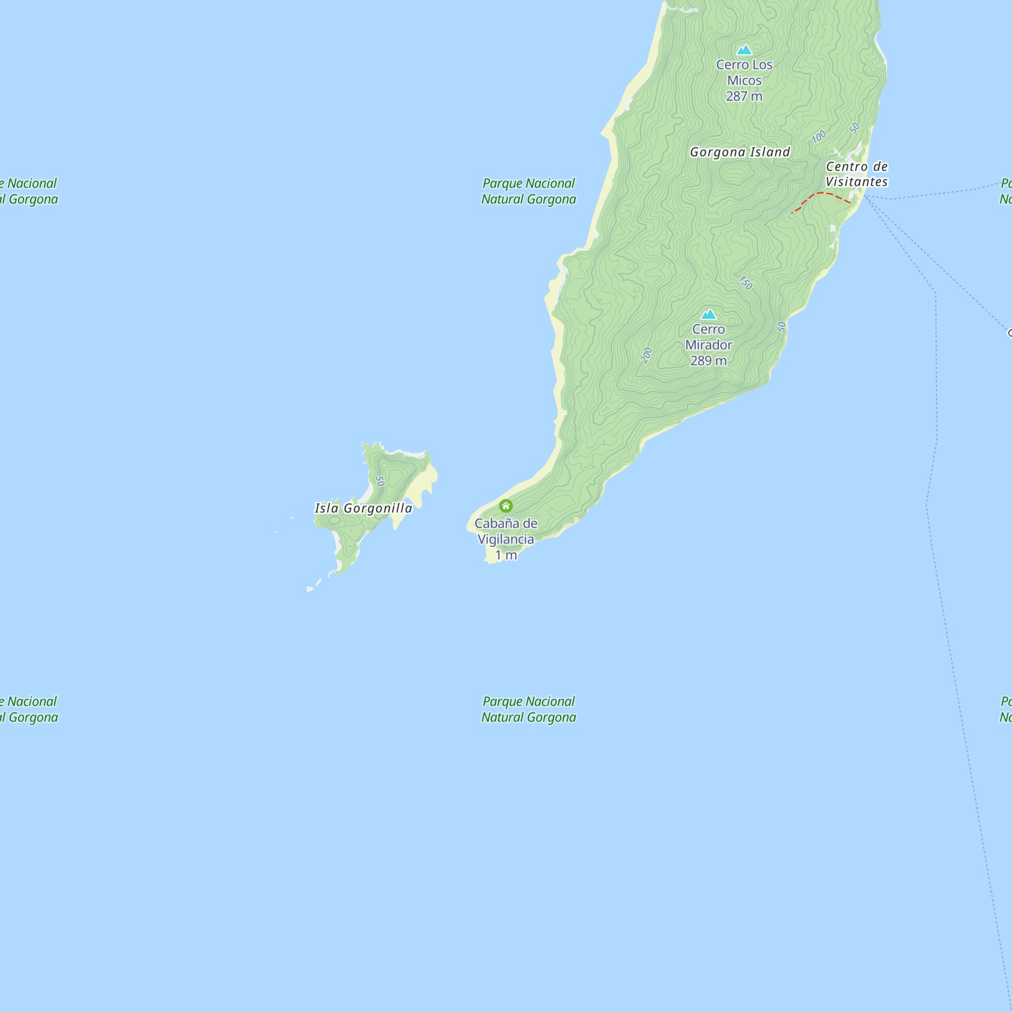 Cabaña de Vigilancia map