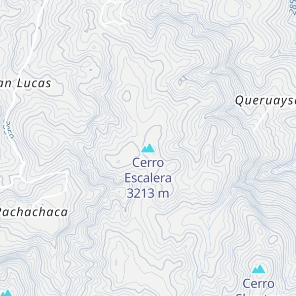 Map of Cerro Escalera