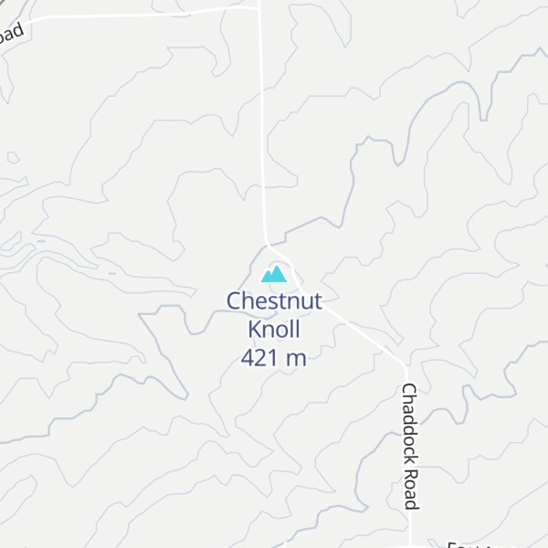 Map of Chestnut Knoll