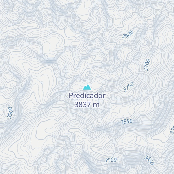 Map of Predicador