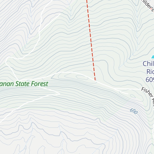 Map of Harbor Mtn