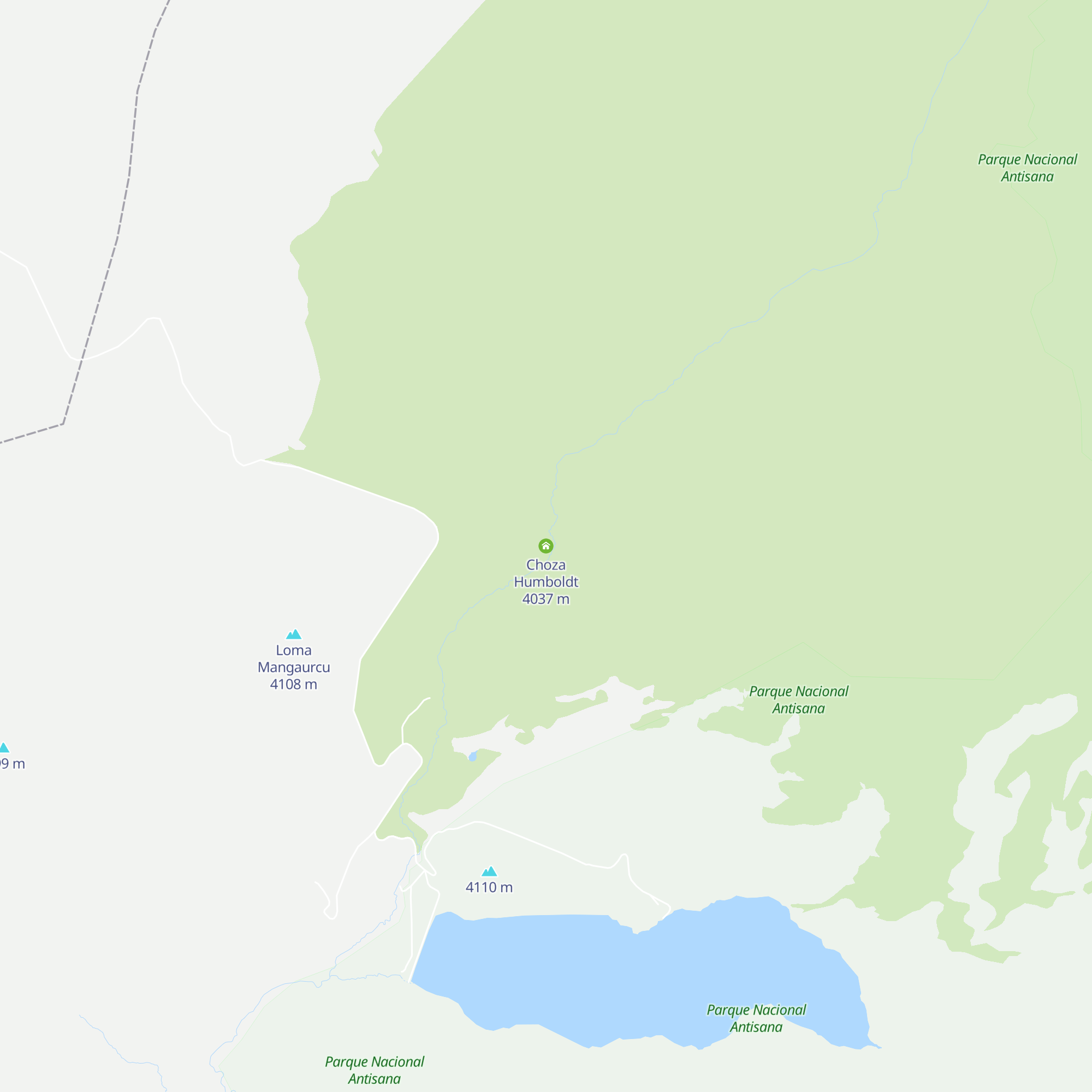 Choza Humboldt map