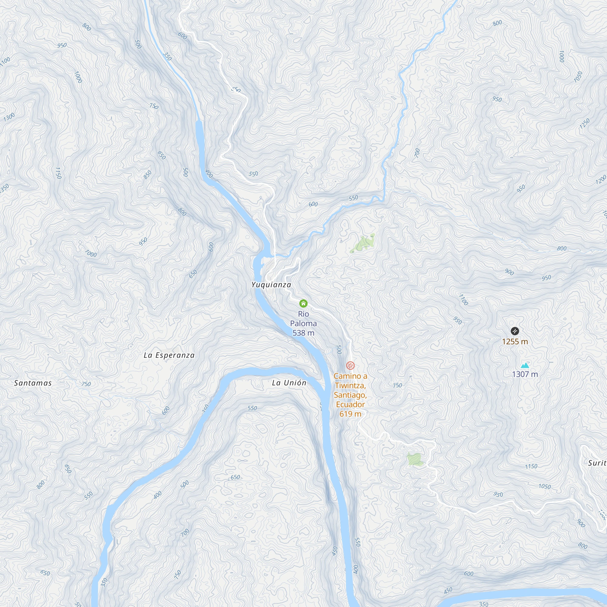 Rio Paloma map