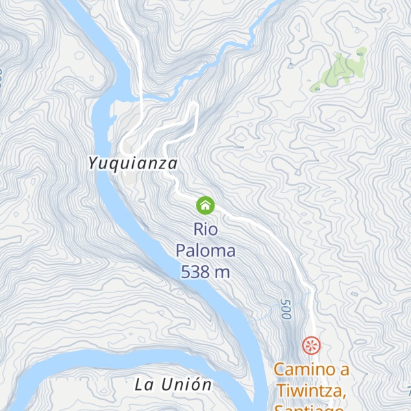 Map of Rio Paloma