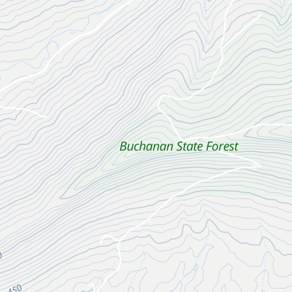 Map of Harbor Mountain