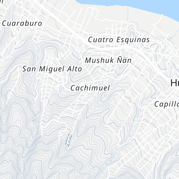 Map of Cabañas Balcon del Lago