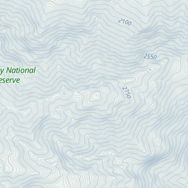 Map of Cerro Fila Millas Moradas