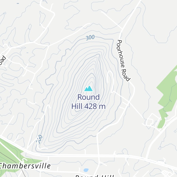 Map of Round Hill