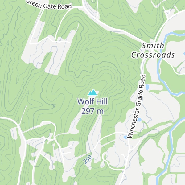 Map of Wolf Hill