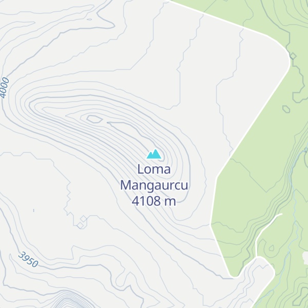 Map of Loma Mangaurcu