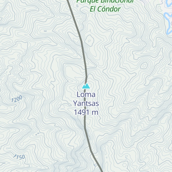 Map of Loma Yantsas