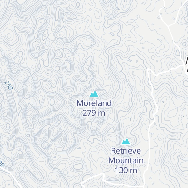 Map of Moreland
