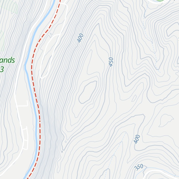Map of Riddlesburg Mountain