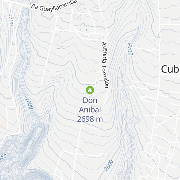 Map of Don Anibal