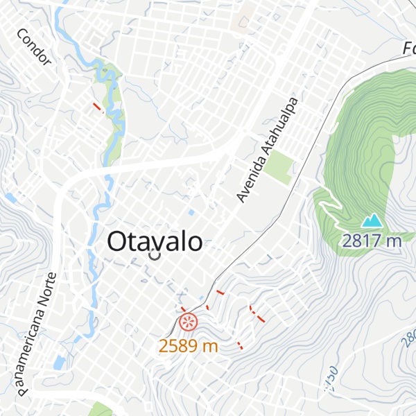 Map of Cabaña Arrayan