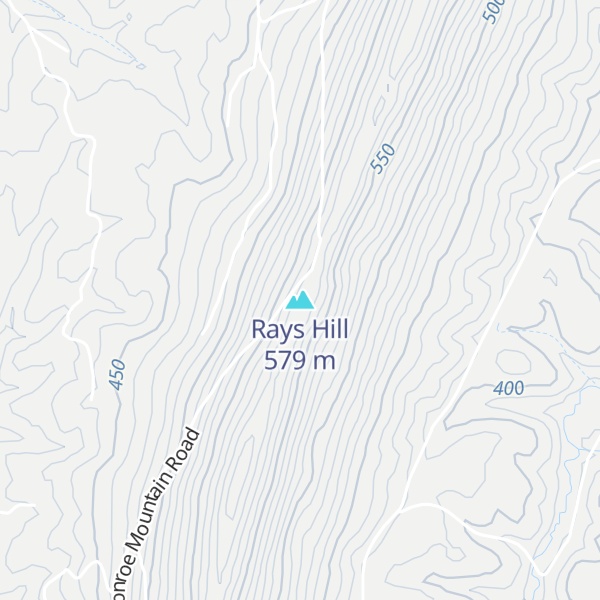 Map of Rays Hill