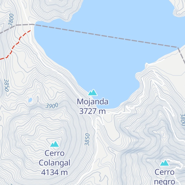 Map of Mojanda